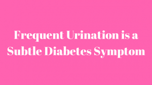 Diabetes Symptoms