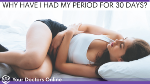 Online doctor gives advice on heavy or prolonged menstrual bleeding