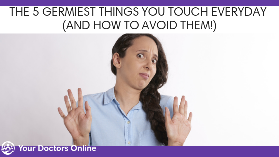 avoid touching 5 germiest things
