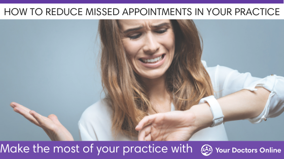 How to stop missed appointments