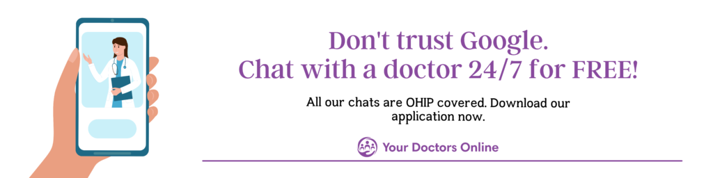 Chat with an online doctor