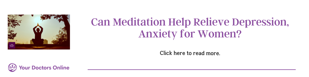 Meditation for depression