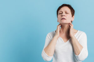 White Spots on Throat