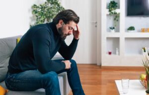man having sexual issue