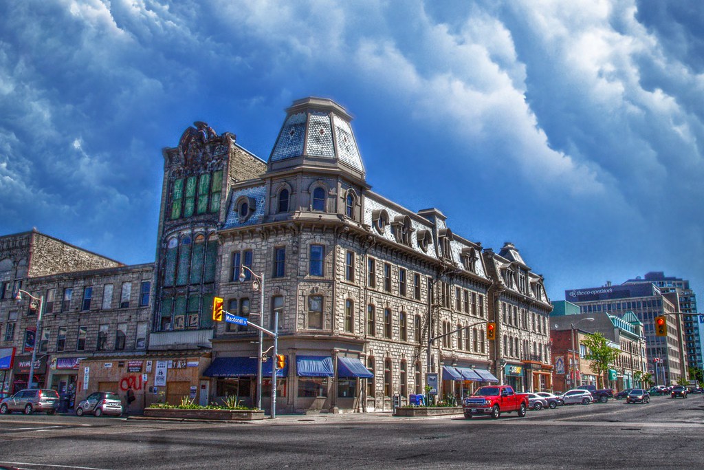 Petrie building in Guelph Ontario
