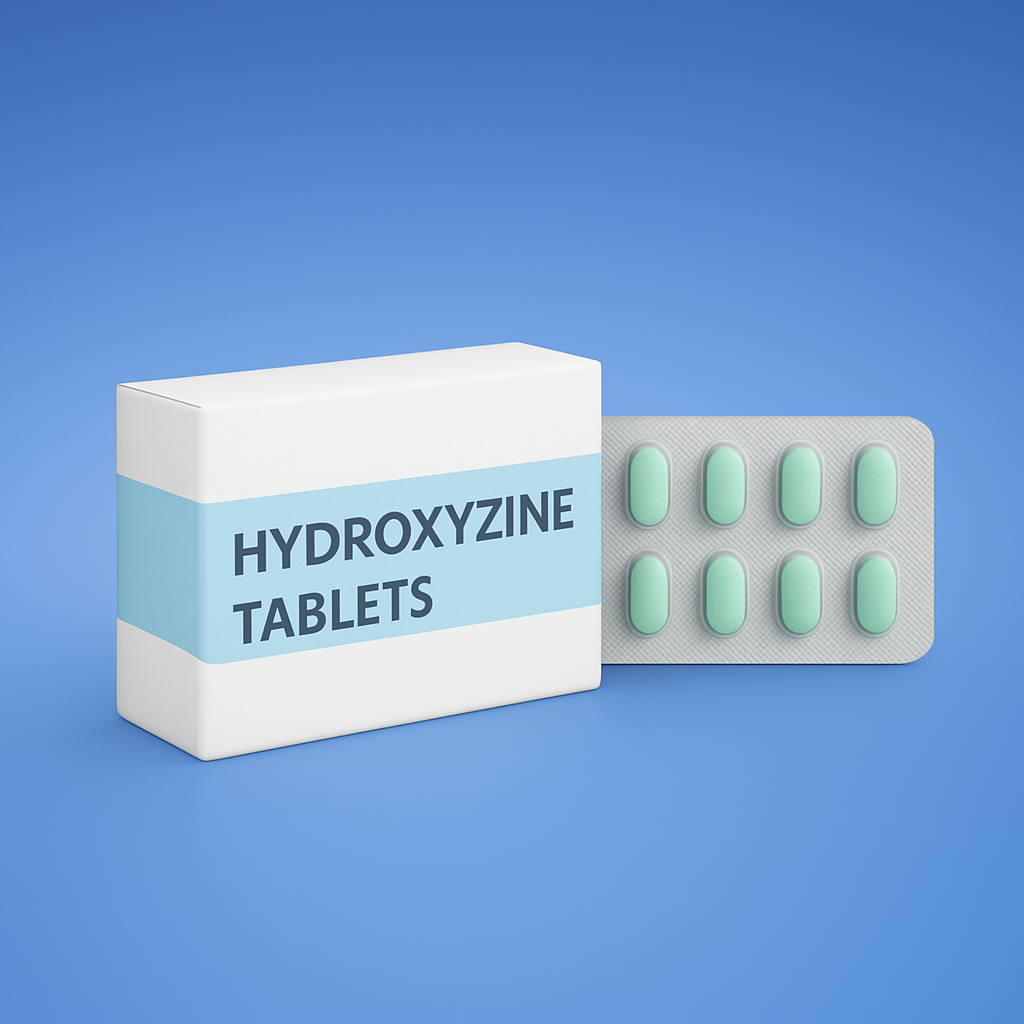 Get Hydroxyzine prescription online from licnesed physicians